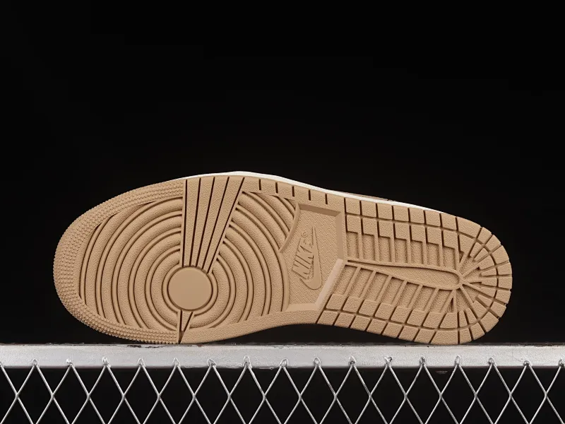 All categories Air Jordan Jordan series basketball shoes Air Jordan 1 Low G version pure original Air Jordan 1 Low "Desert" AJ1 Joe 1 milk tea color cultural and leisure sports sneakers DC0774-201